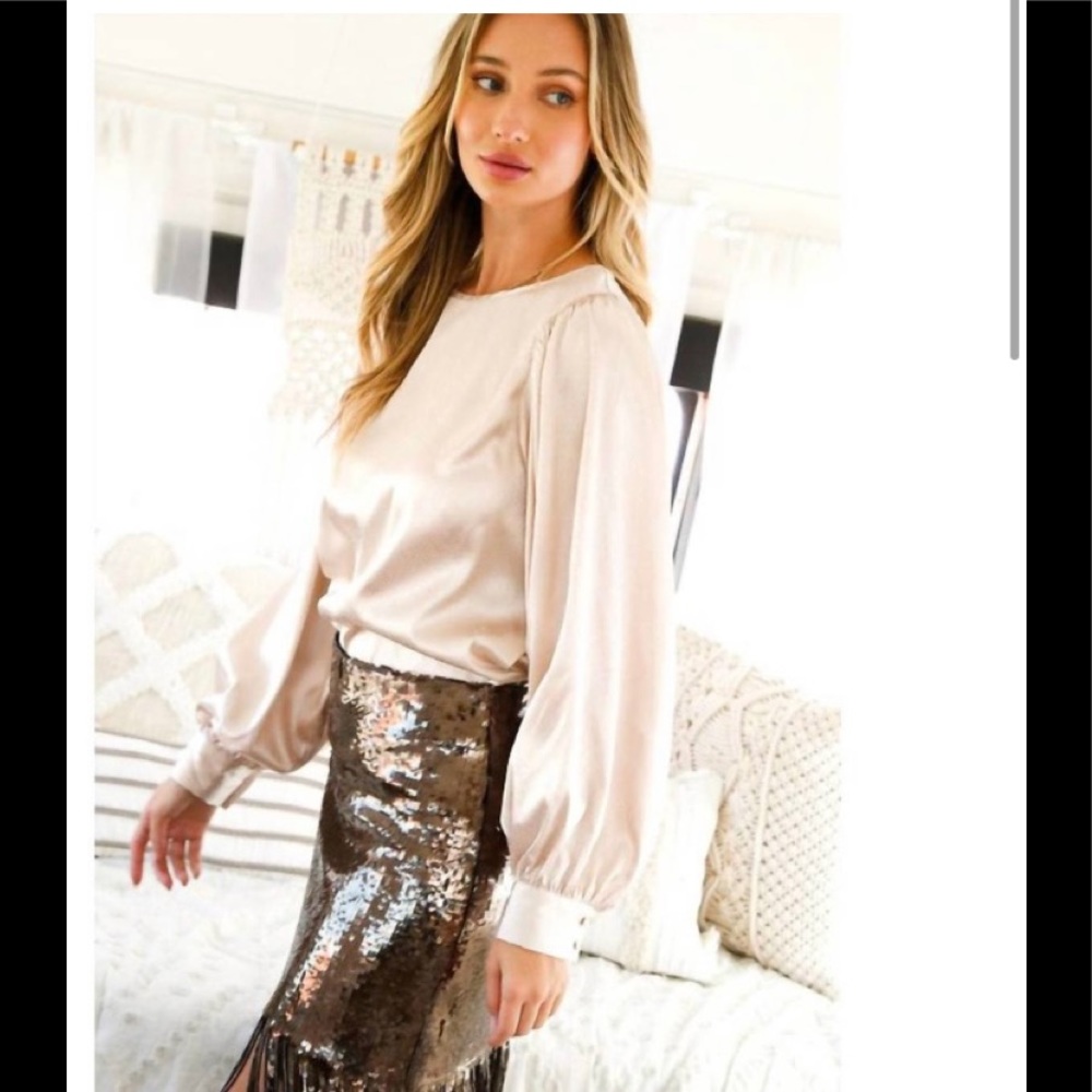 Vine & Love Cream Blouse